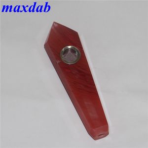 Pipa da fumo bong strumento dabber naturale Ametista CRISTALLO quarzo Pipa da tabacco guarigione Tubi manuali Carb Hole