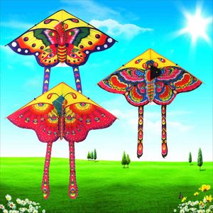 90 * 50 cm Ao ar livre Easy Flying Butterfly Kite e Winder Board Stract Wholesale Kids Toy Game