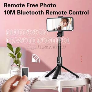 P40L Patented Bluetooth Selfie Stick Remote Control Tripod Mobile Phone Live Photo Stand Tripod Camera Beauty Selfie Stick Tools New