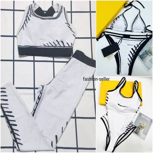 Womens Swimming Sexy Bikini Underwear Summer Ladies Swimwear Beach Swimsuit Bathing Suits Swimsuits Women Suits Tops Vest Long Pants