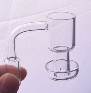 Quartz Terp Slurper Banger Smoking Nail with 2mm Thick Domeless HQ Spin Vacuum Nails for Glass Water Bongs