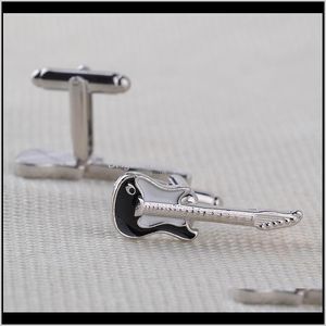 Guitar Fashion Mens Suit Shirt Button Cuff Links Business Wedding Gift Will And Sandy Gbysj Vbfqh