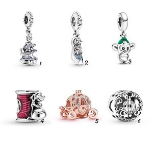 Passar Pandora Armband 20st Kristall Sko Pumpa Emalj Hänge Spacer Charms Beads Silver Charms Bead For Women Diy European Halsband Smycken
