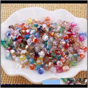 Drop Delivery 2021 All'ingrosso 4Mm Be Loose Crystal Beads 1000Pcs Per Gioielli Che Fanno Forniture Braccialetto Collana Accessori Fai Da Te Dd5Bc