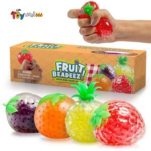 Fruit Jelly Water Squishy Cool Stuff Funny Things Toys Fidget Anti Stress Reliever Fun for Adult Kids Novelty Gifts Fast Shipping