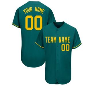 Män Custom Baseball Jersey Full Stitched Any Name Numbers And Team Names, Custom Pls Lägg till kommentarer i Order S-3XL 010