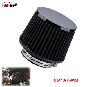 R-EP Filtro universale per auto 76MM 70mm 65mm Filtri ad alto flusso ad alte prestazioni per aspirazione aria fredda 3 pollici 2,75 pollici 2,5 pollici