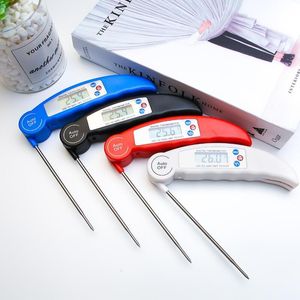 Digital LCD Food Thermometers Probe Folding Kitchen Thermometer BBQ Meat Oven Water Oil Temperature Test Tool RH8103