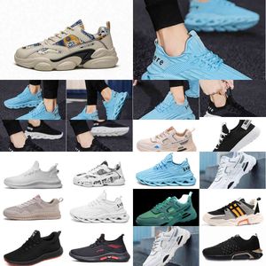 F6C7 Koşu Ayakkabısı Sneaker Koşu 2021 Ayakkabı Slip-On Erkek Eğitmen Rahat Rahat Yürüyüş Sneakers Klasik Tuval Ayakkabıları Açık Tenis Ayakkabı Trainers 26