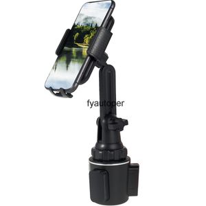 Car Cup Holder Phone Mount Universal Mobile Cradles 360 Degree Rotation Adjustable 3-6.5 inches