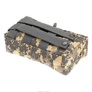 Açık Çanta Taktik Molle Pals Modüler Kamuflaj Bel Çanta Kılıfı Programı Kılıfı Dergisi Torbalar Mag Aksesuar Medic Tool Pack