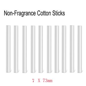 Lufterfrischer, 7 x 73 mm, parfümfreier Baumwollstab, nicht parfümierter Baumwollkern für Auto-Auslass, automatische Parfüm-Entlüftung, Lufterfrischer