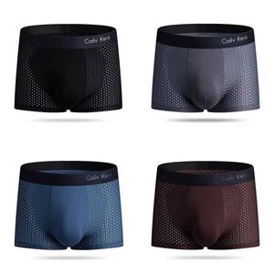 Underpants 4pcs/lot Men Boxer Underwear Cotton Male Sexy Fashion Boxershorts Sous Vetement Homme Trunks