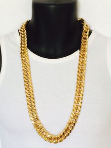 Mens Miami Cuban Link Curb Chain Real 18 K Yellow Solid Gold Hip Hop 10mm Thic Jayz Authority Rekommendera logistik
