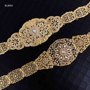 Morocco Trendy Long Dress Waist Chains Arabic Luxury Wedding Chic Body Jewelery Moroccan Jewelry Belts for Women
