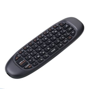 C120 2,4 GHz Fly Air Maus Drahtlose Spiel Tastatur Mäuse Wiederaufladbare Tastatur Fernbedienung für Smart Tv Mini PC Android