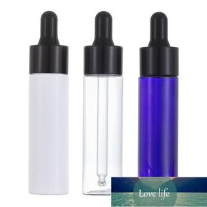 Butelki do przechowywania Słoik 100 sztuk 30ml Puste Plastikowe Pet Dropper Butelka Do Oil Essential Guma Cosmetic Container Cena Factory Expert Quality Najnowsze styl