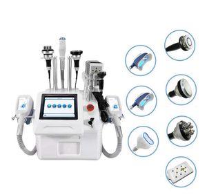 7 IN 1 Kryolipolyse Cool Body Sculpting Machine Kryo-Doppelkinn-Fettentfernung Körperkonturierung Lipolaser Kavitation RF-Vakuum-Schlankheitsgerät