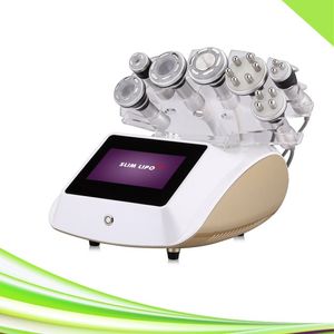 7 i 1 Portabel Salon Spa Face Lift RF Utrustning Lipo Laser Slimming Vacuum Cavitation System