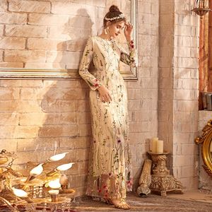 女性の花の花のドレスDrmaxi Long Event Party Boho Beach Drvestidos Abaya Robe Ete Femme Longue Ropa Mujer X0621