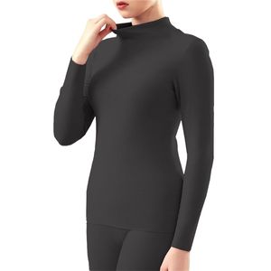 Termisk underkläder Kvinna sätter tunna fleece Vinterkläder Håll varma kostym Uppvärmning Top Leggings Thermo Underwear Undershirts 211108