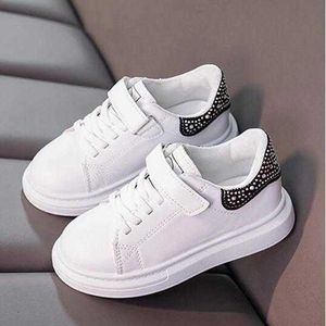 Boys and girls white sneakers 2021new autumn children's casual shoes boys basketball sneakers big boys and girls studentsneakers G1025