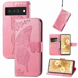Butterfly Embossing Imprint Wallet Cases With Card Slot For Google Pixel 6 Pro 4 XL 4A 5A Nokia 1.3 2.3 2.4 3.4 5.4 C20 G20 G30 G50 5G
