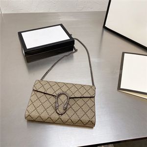Luxury Designer 2021 Women Business Wallet Interior Zipper Pocket Bag Adies Leather Shoulder Shopping Hasp Handväskor Messenger Koppling Väskor Mode Totes Korskropp