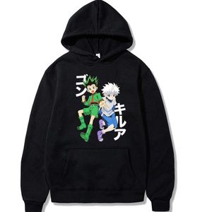 Jägare xjägare män kvinnor mode hoodie hisoka sweatshier kurapika gon freecss hoodies pullover unisex kläder plus storlek y0727