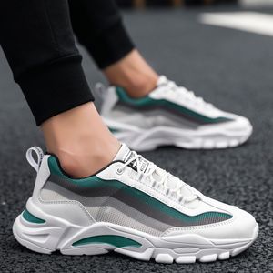 Toptan 2021 En Kaliteli Koşu Ayakkabıları Mens Womens Için Spor Nefes Siyah Açık Moda Baba Ayakkabı Sneakers Boyutu 39-44 WY14-F119