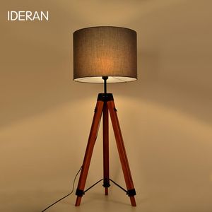Vloerlampen 2 kleuren hout beugel lamp merk antieke woonkamer studeren, retro tafellamp, modieuze houten creatieve bureau