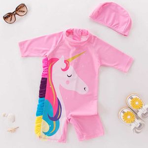 Bear Leader Girls Clothing Set Cute Swimwear Kids Fashion Girl Fruit Toddler Swimming Set Bikini Swimsuit for Children Clothing 210708