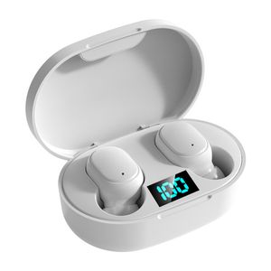 Spor Gürültü Engelleme Mini Kulakbuds TWS Kablosuz Kulaklıklar Bluetooth kulaklık kulaklıkları, mikrofon LED ekran ile iPhone akıllı telefon 5oqyf