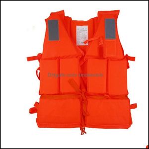 Wholesale flotation jackets for sale - Group buy Outdoors Orange Adt Life Vest Water Sports Buoy Foam Flotation Swimming Jacket With Whistle Ya Ww Drop Delivery Lejr4