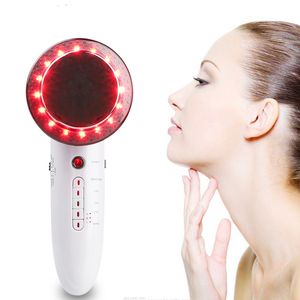 6 In 1 Ultrasound Cavitation EMS Body Slimming Massager Fat Burner Galvanic Infrared Ultrasonic Therapy Led Loss Weight Beauty Machine