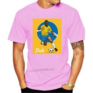 Camisas De Futebol Brasil venda por atacado-Homens camisetas pelé camiseta samba culto s s s s Brasil clássico camisola de futebol legal orgulho casual homens unisex