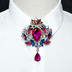 Rhinestone Bolo Bow Tie High-end Luxury Gifts Korean Version of the British Wedding Banquet Bowtie Men's Jewelry