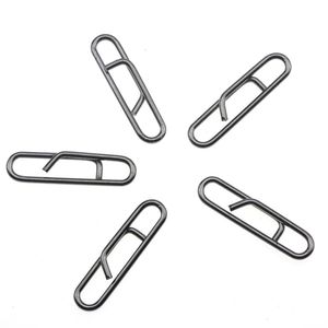 NEUE 50Pcs Leistungsstarke Schnelle Link Clip Snap Angelgerät Schnell Ändern Blei Links Clips Verriegelung Zubehör Großhandel 283 B3