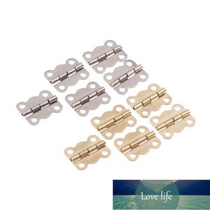 20Sets 16*14mm Antique Cabinet Hinges Jewelry Boxes Hinge Furniture Accessories