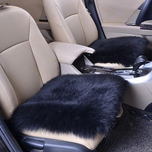車の座席カバーの普遍的なカバーウールのドライバークッションぬいぐるみパッドマットのための自宅のオフィスの椅子の自動インテリアアクセサリー