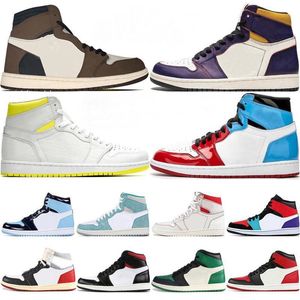 Męskie 1 buty do koszykówki Jumpman 1s damski sport Hyper Royal High obsydian unc Dark Mocha Smoke Grey Retroes Treakers Outdoor Treakers