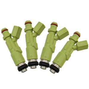 4PC / LOT Green Bränsleinjektorer 23250-13030 23209-13030 Bränslesprutdysor för TOYOTA KF60 72 80 82