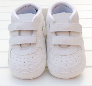 Yenidoğan Bebek Ayakkabıları Bebek Kız Erkek Yumuşak Sole Crib Shoelace İlk Walkers Toddler Sneaker Prewalker