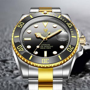 Watch Men Brand Automatic Mechanical Clock Fashion Business Watches 316L Steel Waterproof Wriswatch NH35 Movement Wristwatches