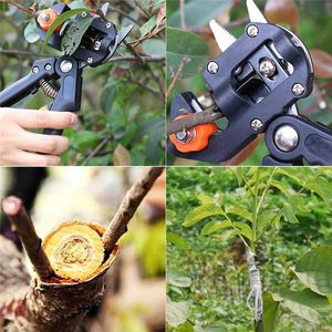 Grafting Pruner plier Garden Tool Professional Branch Cutter Secateur Pruning Plant Shears Boxes Fruit Tree Graftings Necessary With retail packaging