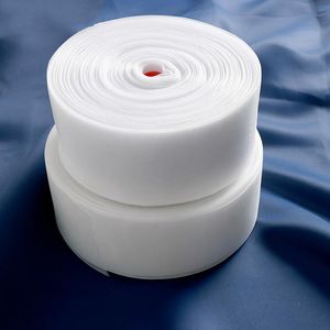 Övrigt Heminredning Gardin Tillbehör Transparent Ribbon Polyester Padded Woven Tape Tygbältet för gardiner Eyelets Ringar CP10120