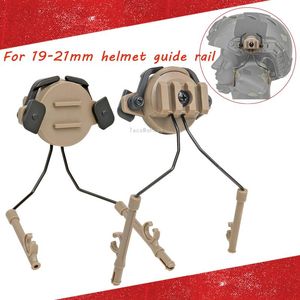 Cycling Helmets Tactical Helmet 360 Rotation Rail Suspension Bracket Shooting Headset Holder Military Adapter Accessories