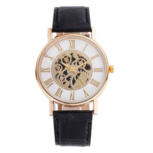 Relógios de pulso homens ao ar livre relógio masculino moda negócios oco 803 mens relógios topo de alta qualidade relógio presente # 8