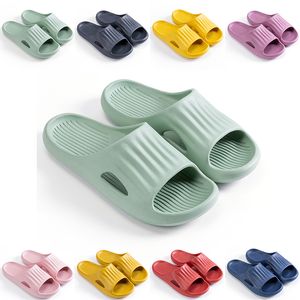 Billigare tofflor Slides sko män kvinnor sandal plattform sneaker mens kvinna röd svart vit gul glid sandaler tränare utomhus inomhus slipper stil 1-8