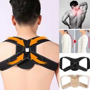 Justerbar vuxenback Corset Support Belt Placure Corrector Ortics Brace Upper Correction